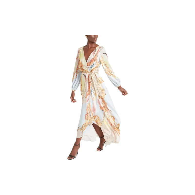 Temperley London Graphic-print Wrap Dress-1