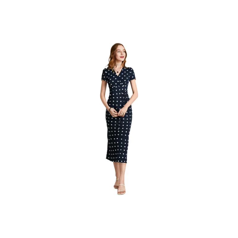 HAVVA Short Sleeved Dresses Women's-3