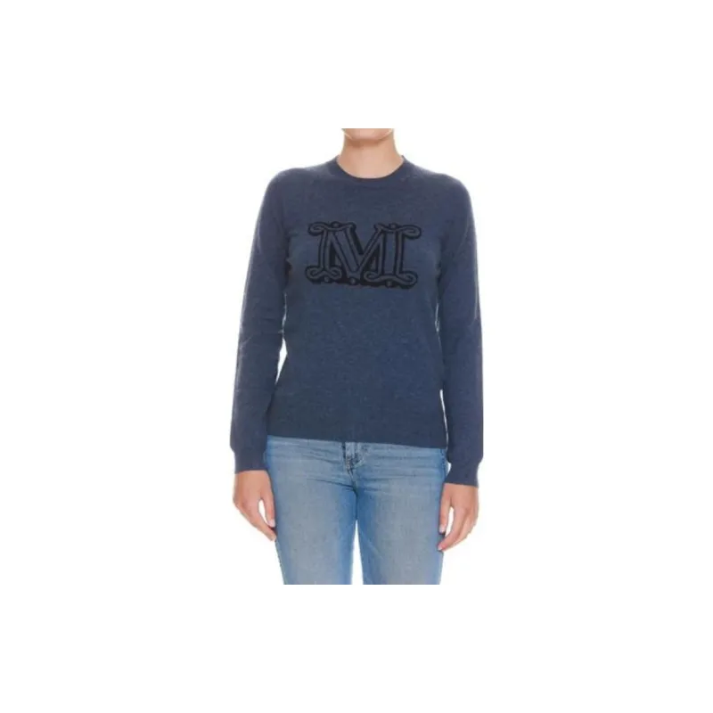 MaxMara Cashmere Sweaters Women's Blue-1
