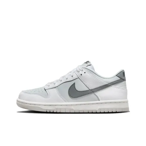 Nike Dunk Low Reflective Swoosh White GS