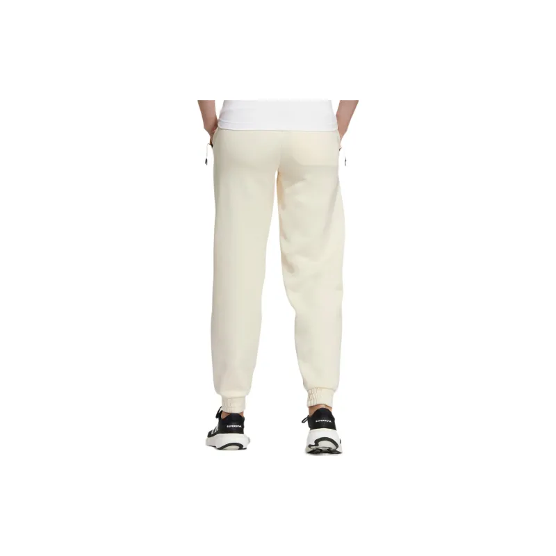 Adidas Knitted Sweatpants Women's Light Beige-2