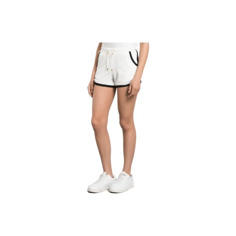 BALMAIN Monogram motif Towel finish Shorts-1