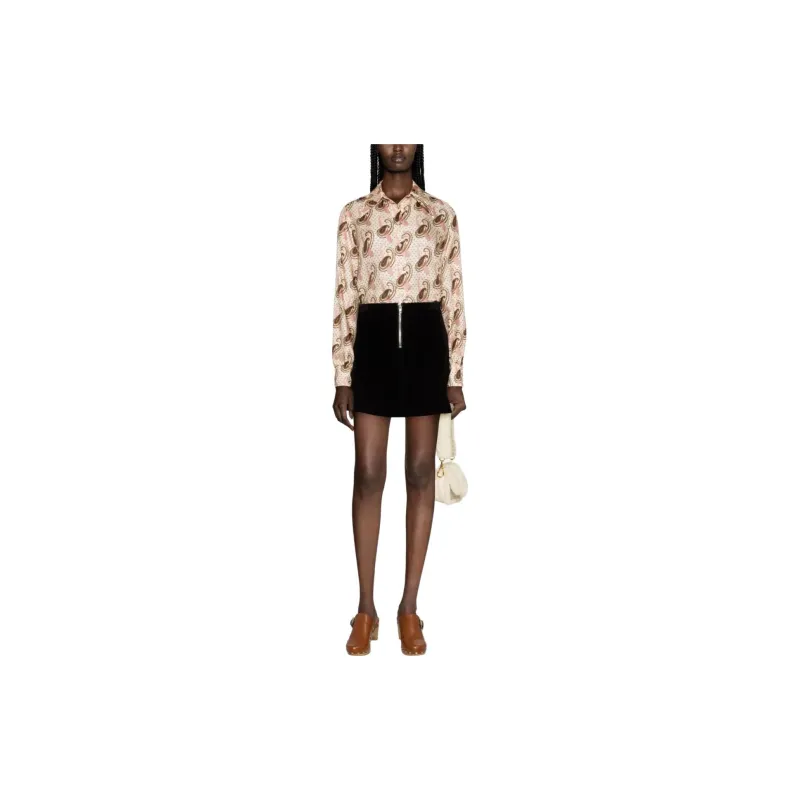 ETRO Paisley Print Collared Button Up Shirt-1