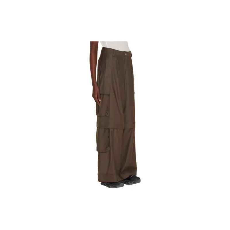 HOLZWEILER Cargo Pants Women's Olive Green-5