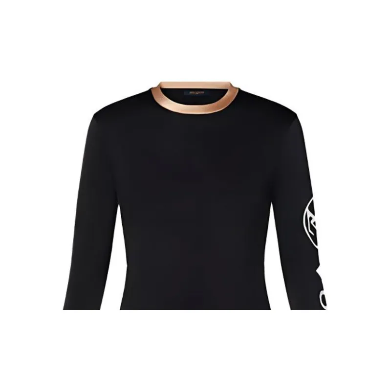 LOUIS VUITTON T-Shirt Women's Black-4