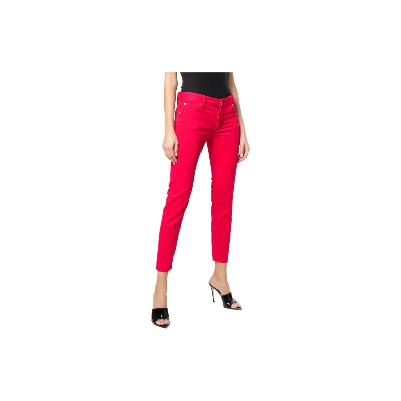 DSQUARED 2 Twiggy Cropped Jeans-1