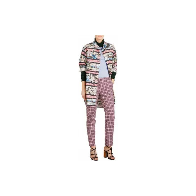 Burberry Casual Pants Women's Fuchsia-1