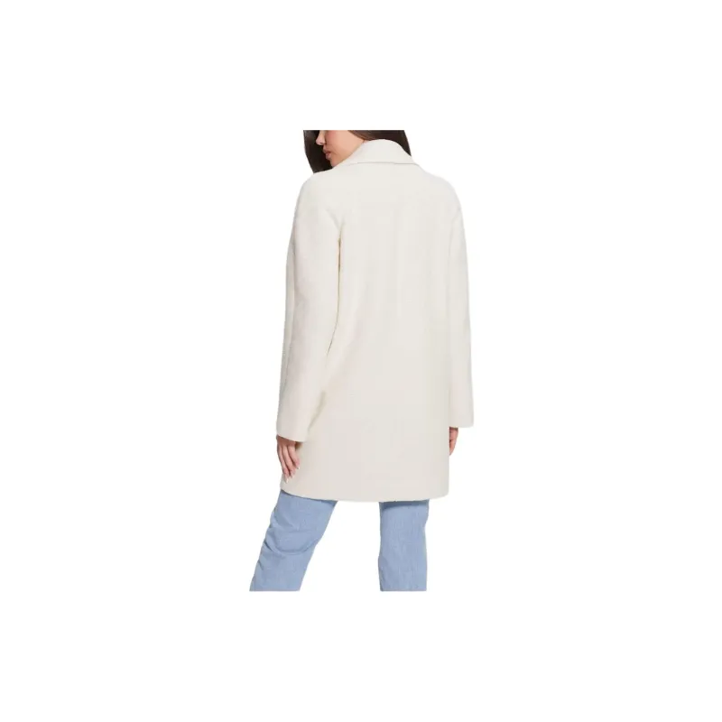 GUESS Ginny Coat Coats Women's Ivory-2