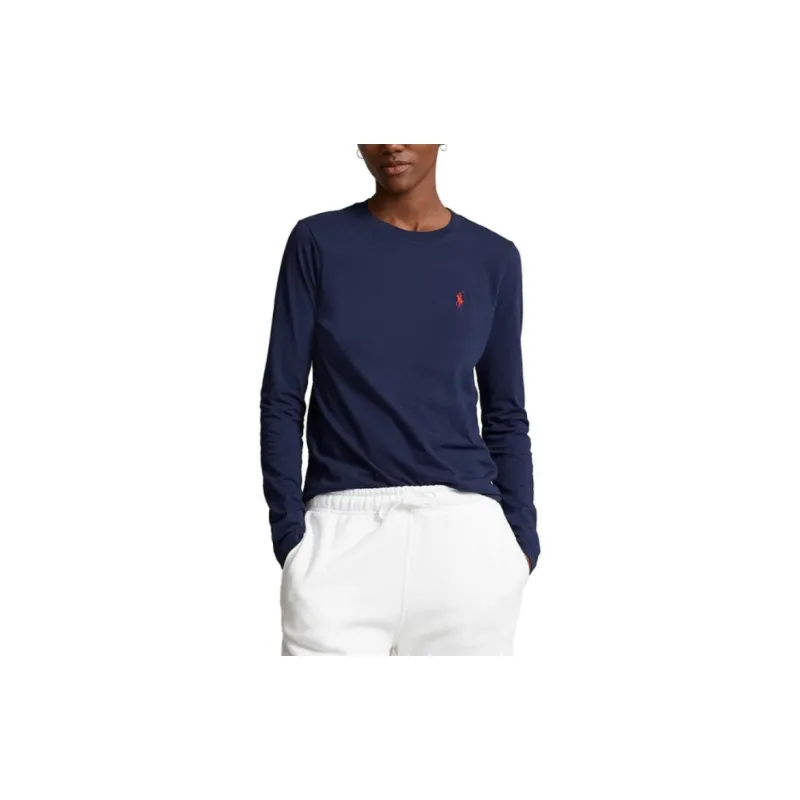 Polo Ralph Lauren T Shirts Women's Marine Blue-2