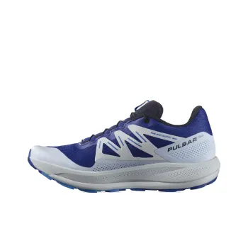 SALOMON Pulsar Trail Cushioning Low Top Outdoor Shoes Men's Blue