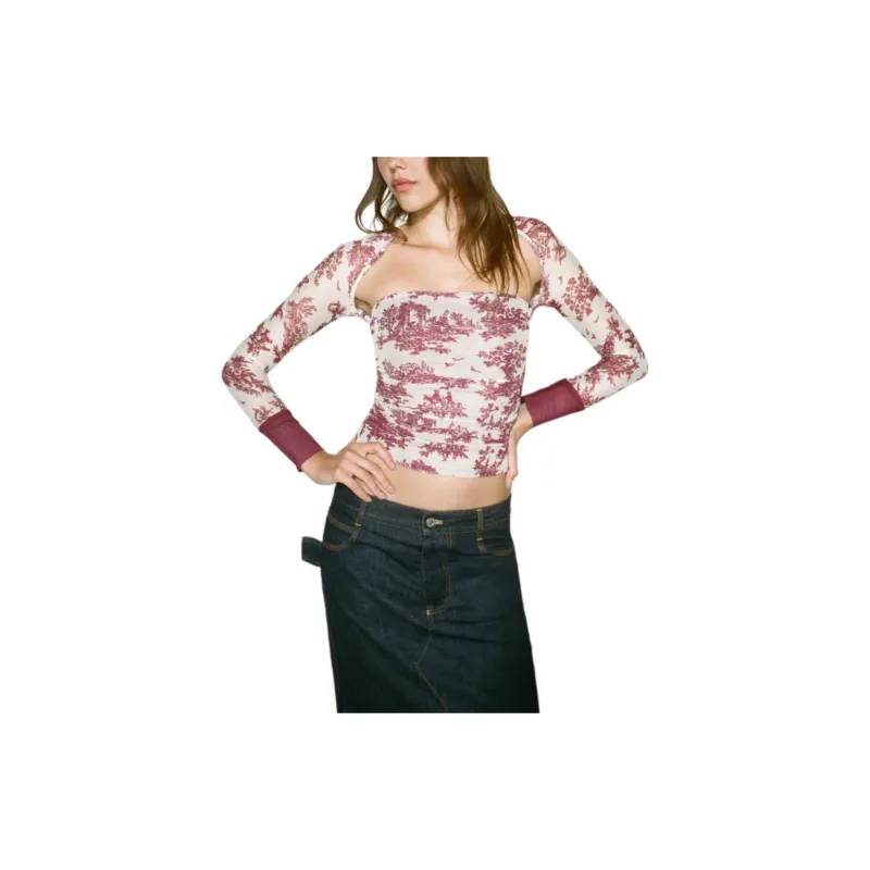 Miaou IRIS TOP Casual Suit Women's Chestnut-2