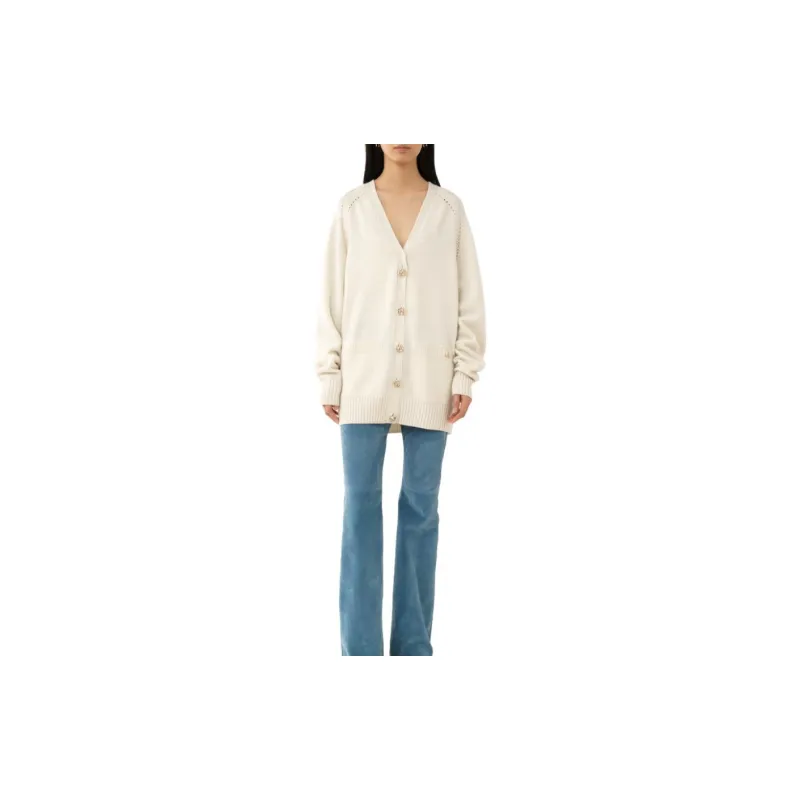 Chloé Generous Cashmere Cardigan-1