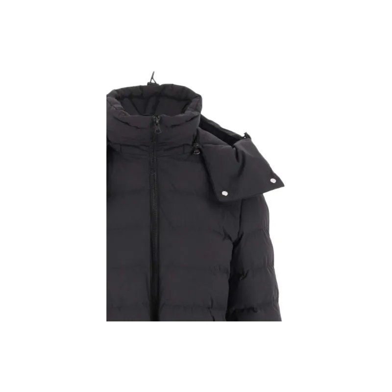 Burberry Belted Hooded Padded Jacket-5