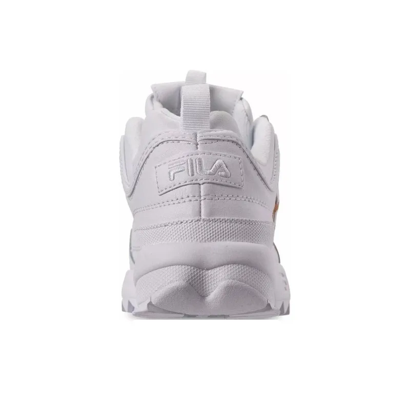 FILA Women's Disruptor 2 Script 'White Chalk Pink'-4