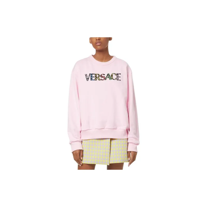 VERSACE Sweatshirts Women's Pink-2