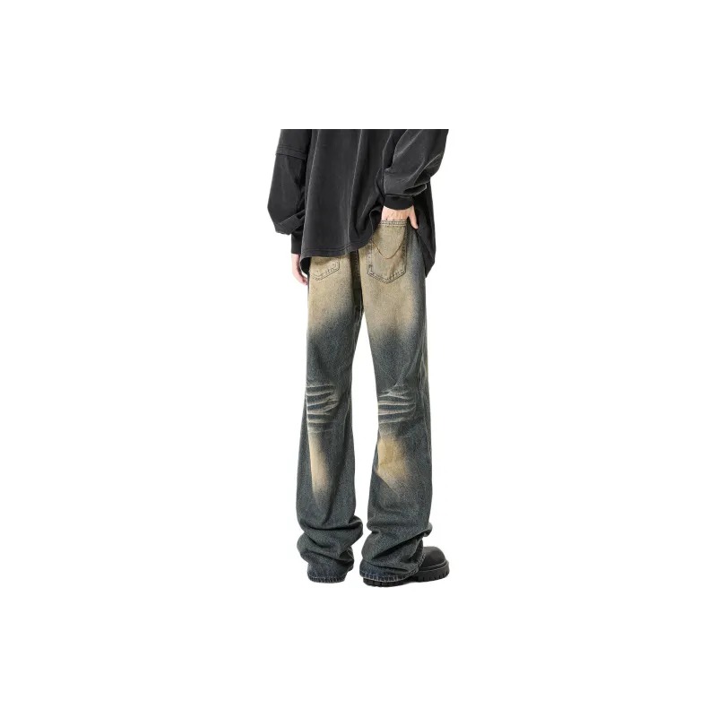 GENT LORE Jeans Unisex Yellow Mud-1