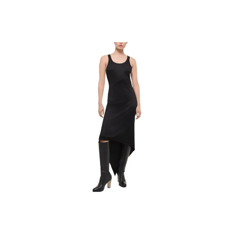 Helmut Lang Asymmetric hem Midi Dress-1
