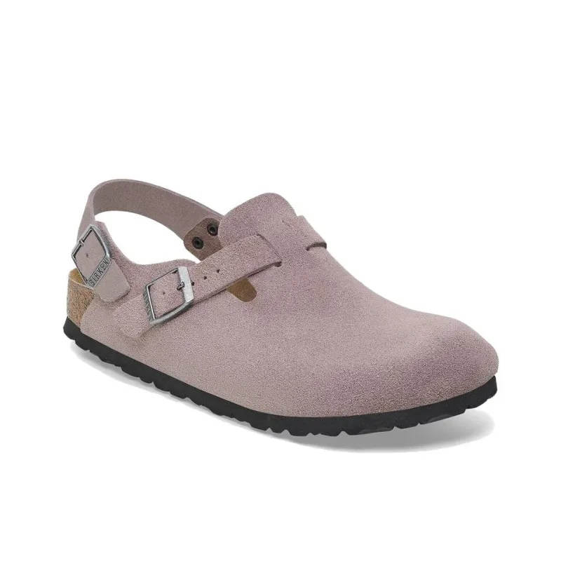 Birkenstock Tokio Ii Suede Clogs-1