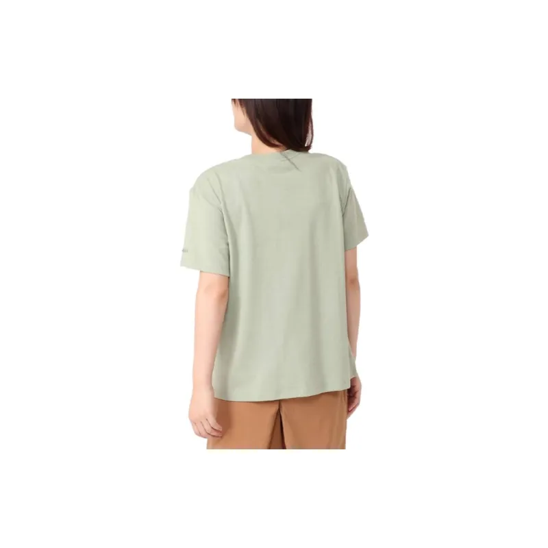 Columbia T Shirts Women's Green-3