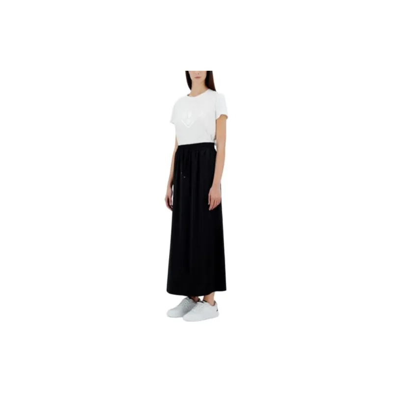 HERNO Drawstring Maxi Skirt-5