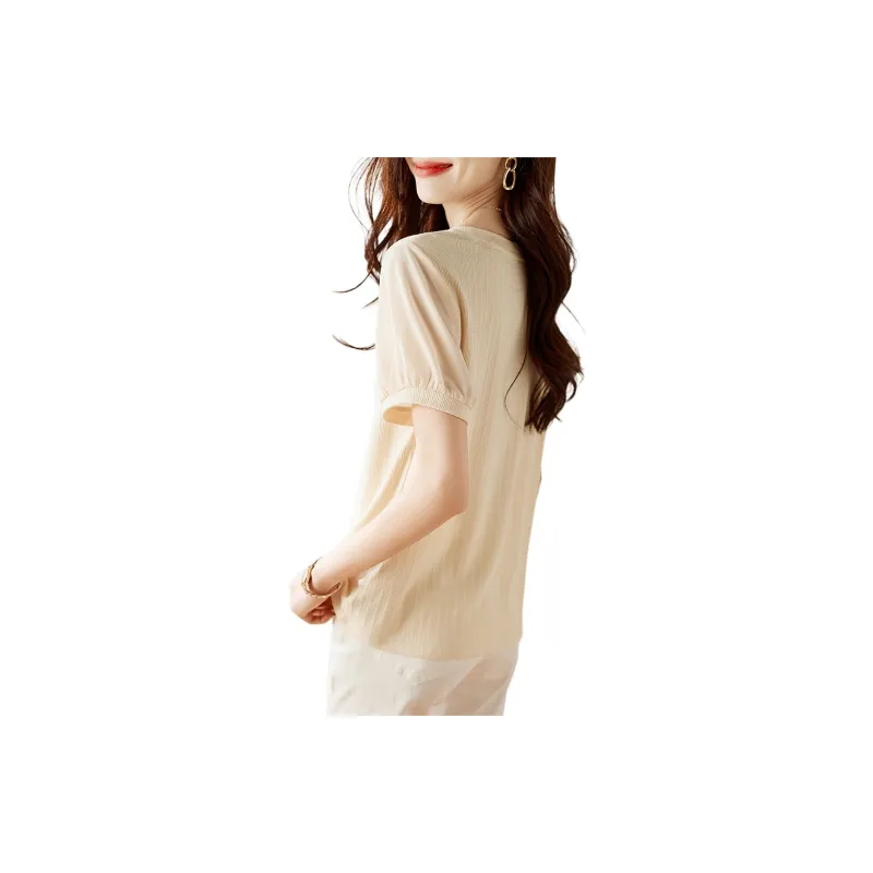 Mo Han Yi Mei T Shirt Women's Yellow-3