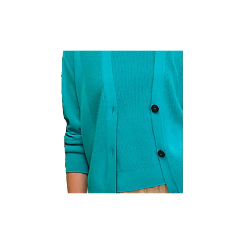 HERMES Knitwear Women's Sapphire Green-3