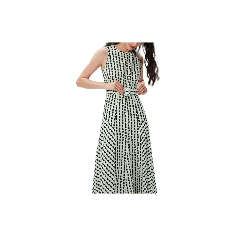 DVF Diane Von Furstenberg SS24 Sleeveless Dress Women's Multicolor-5