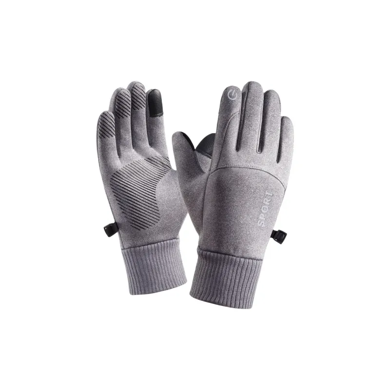 Puffiness Ski Gloves Warm Fall And Winter Outdoor Gloves Unisex-3