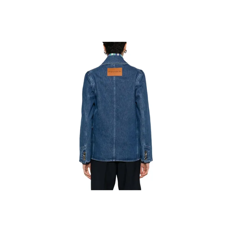 JW Anderson Double breasted Denim Blazer-1