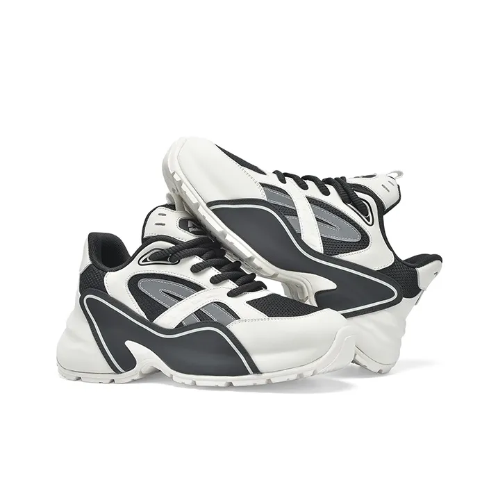 KOLUMB Abrasion Resistant Coverage Support Low Top Chunky Sneakers Women's-11
