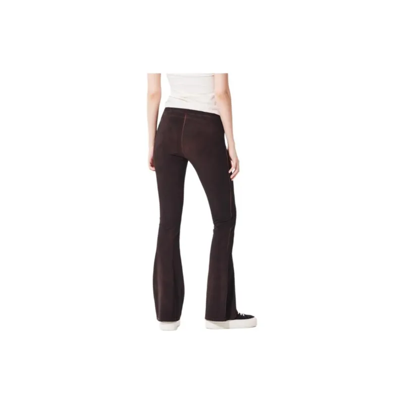 Ed Hardy FW24 Leggings Women's Ice Mocha Brown-5