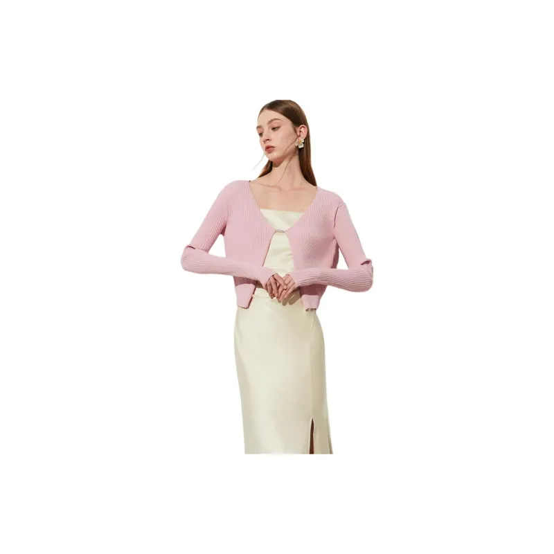 DPLAY Knitwear Women's Milkshake Pink-2