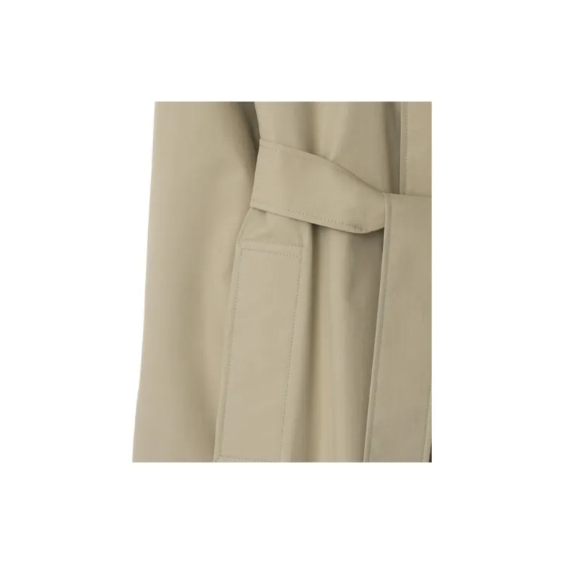 Burberry Cotton Gabardine Coat-4