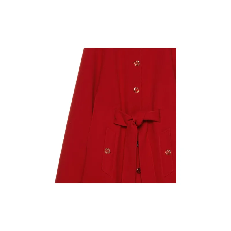 GUCCI Coats Women's Red-5