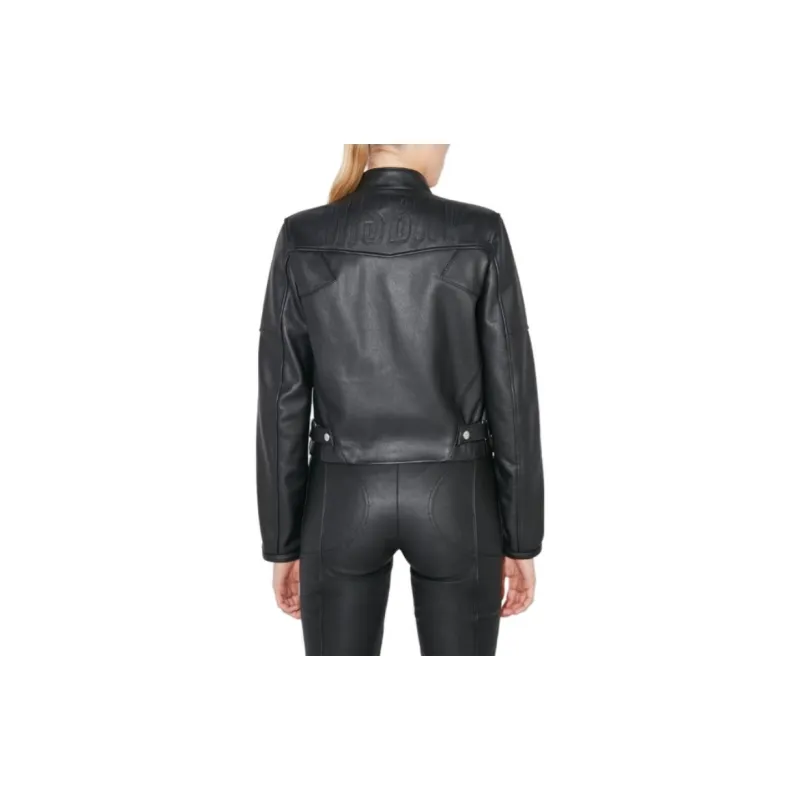 Misbhv Leather Jackets Women's Black-2