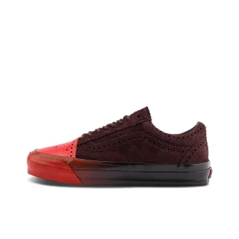Vans Old Skool Anti Slip Wear Resistant Low Top Skateboard Shoes Unisex Umber