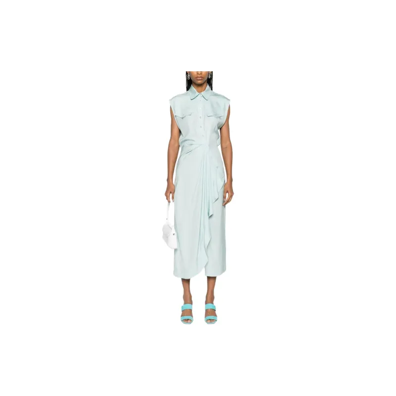 PINKO Amityville Asymmetric Shirt Dress-1