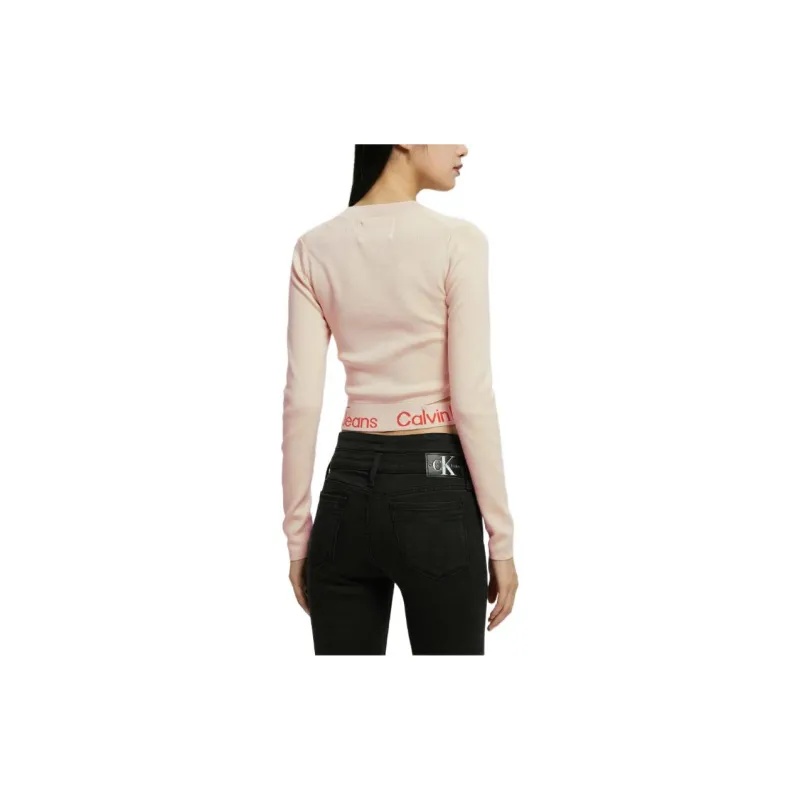 CALVIN KLEIN FW22 Knitwear Women's Apricot-3