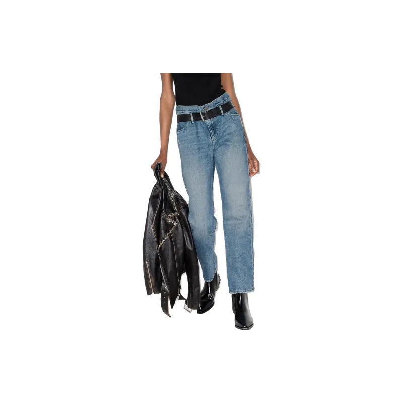 Rta Dexter Belted Boyfriend Jeans-1
