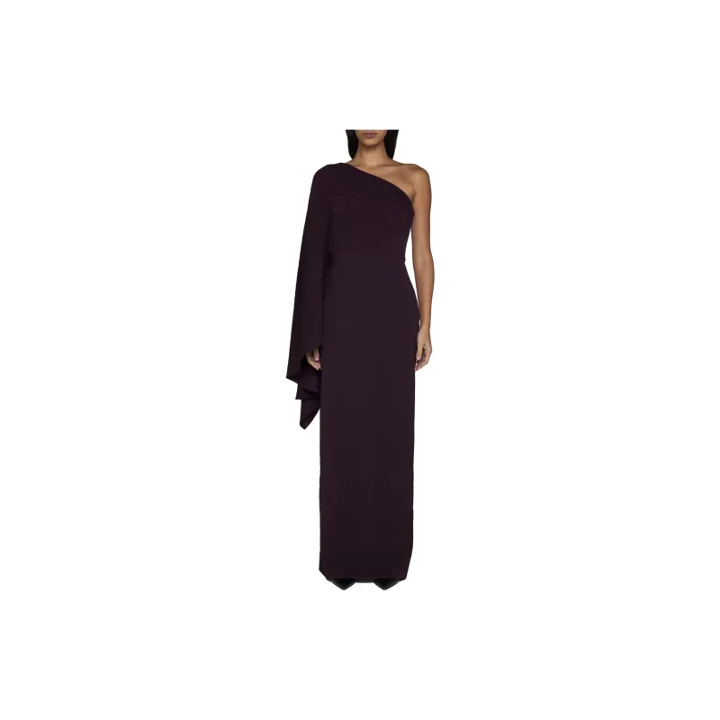 SOLACE LONDON Long-Sleeved Dresses Women's Purple-1