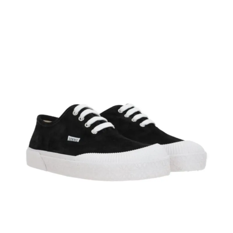 LOEWE Paula's Ibiza X LOEWE Women's Terra Vulca Lace-Up Sneaker 'Black'-2