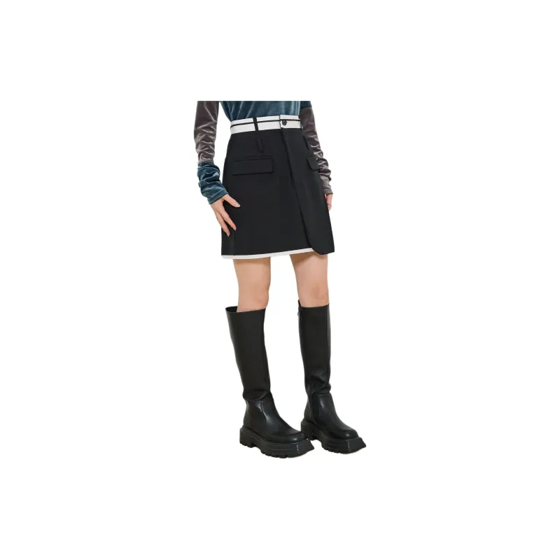 UNITED TOKYO Casual Short Skirts Women's Black-1