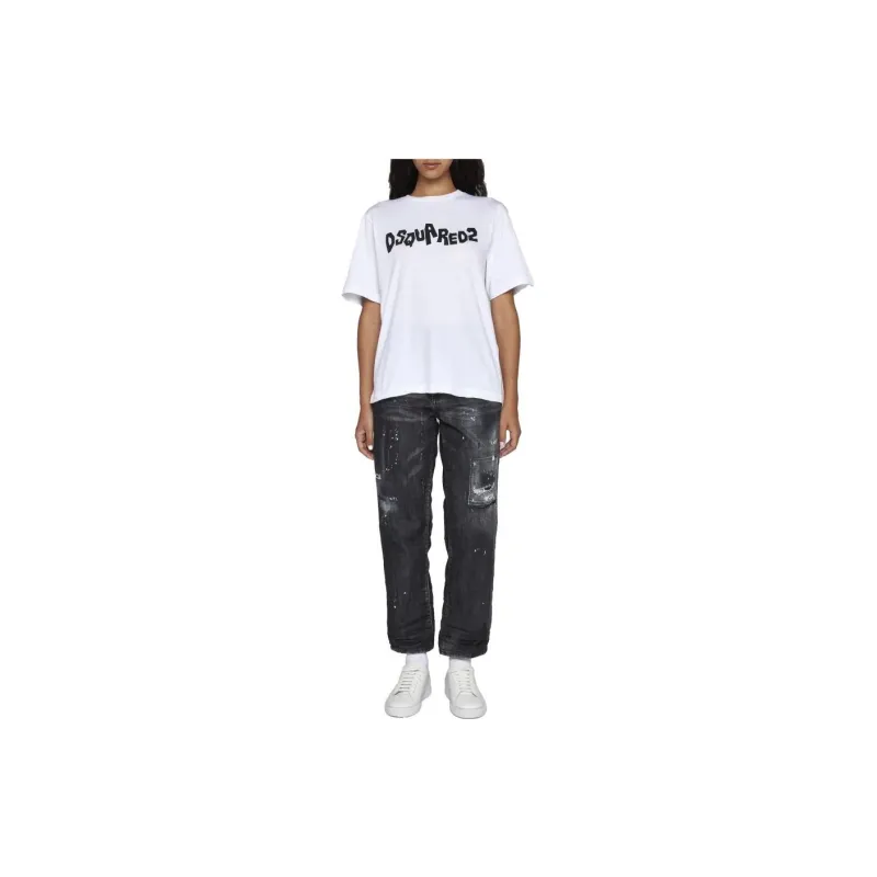 DSQUARED 2 1964 Distressed Slim-Fit Jeans-1