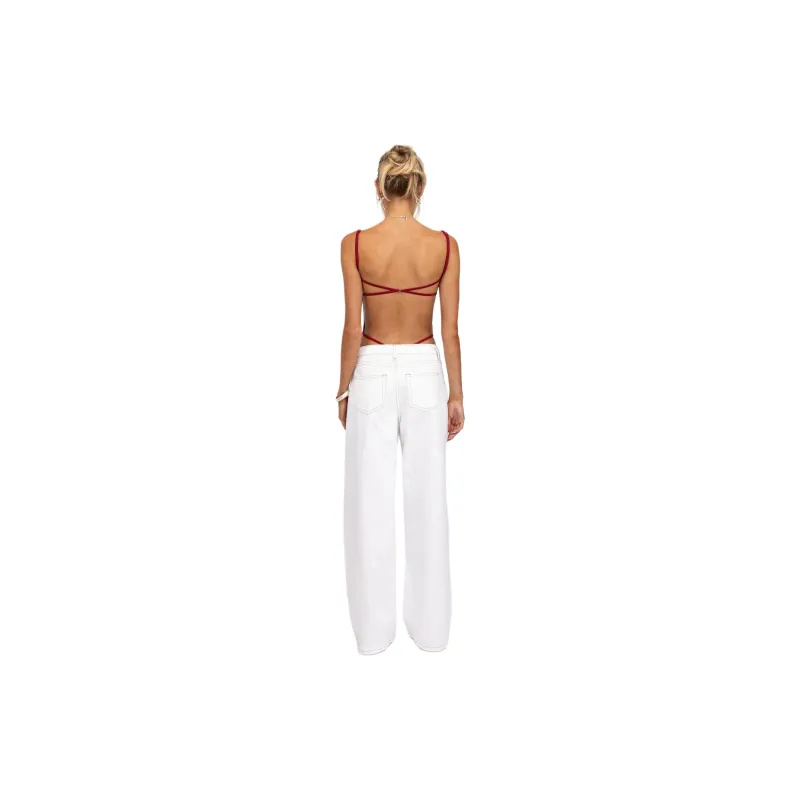 Tiger Mist MINERVA BODYSUIT Bodysuits Women's RED/Red-3