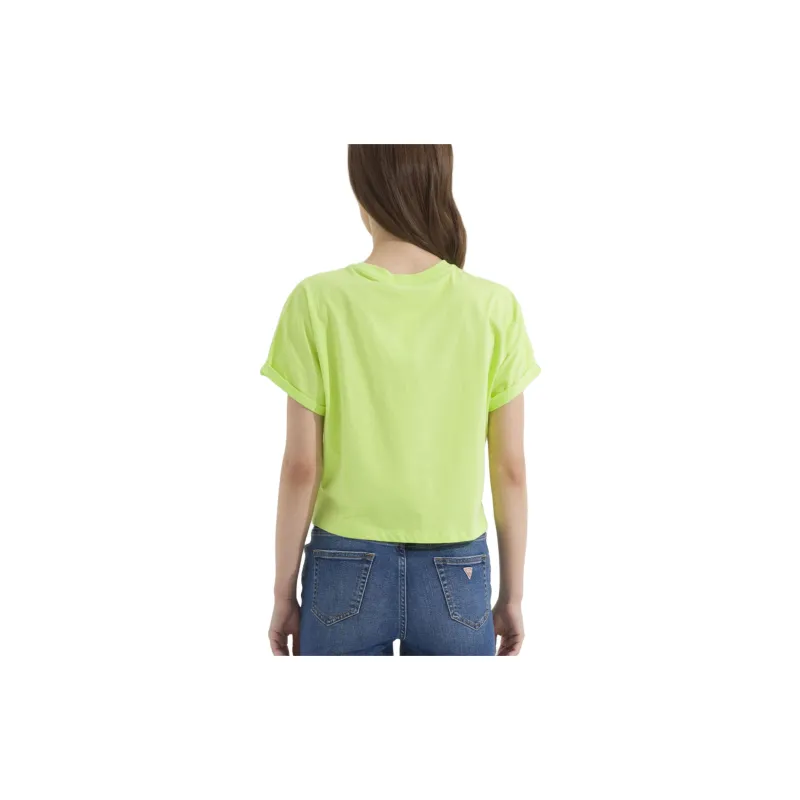 GUESS T-Shirts Women's Neon Green-2