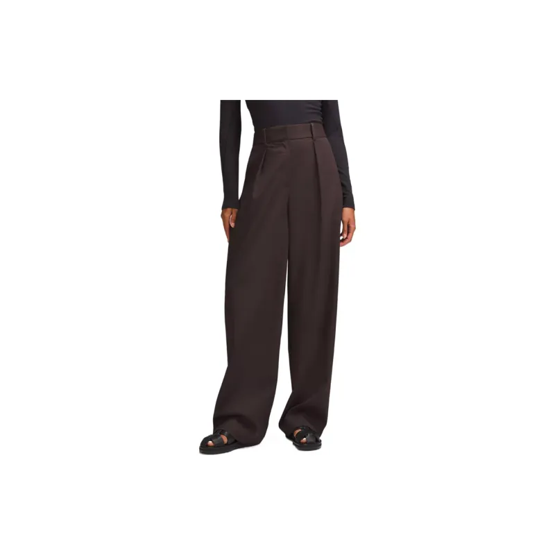 Lululemon Modal Casual Pants Women's Brown-2