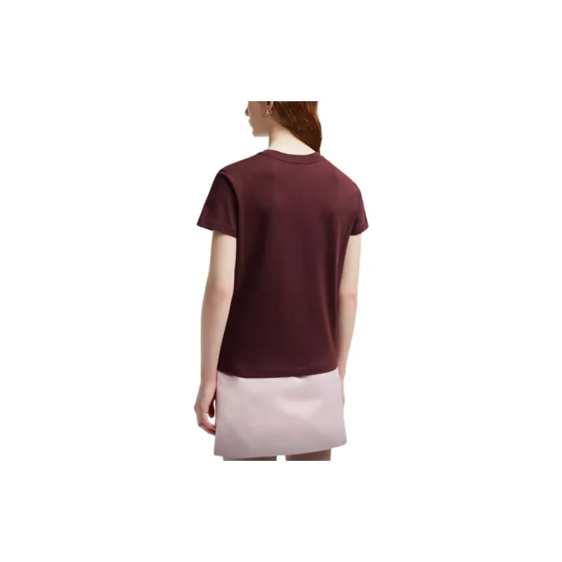 Moncler T-Shirts Women's Red-1