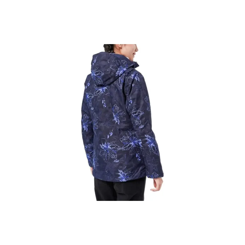Columbia Waterproof Windbreaker Jacket Women's Marine Blue-4