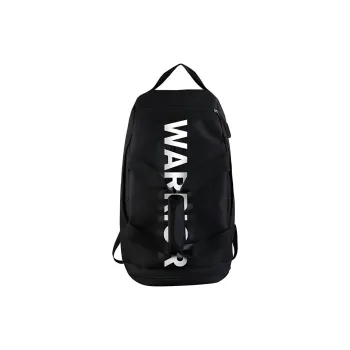 Warrior Travel Bag Oxford Large Size Unisex Black