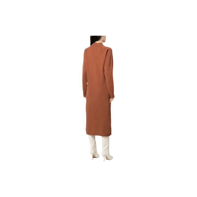 Alysi Long Sleeved Knitted Dress-2
